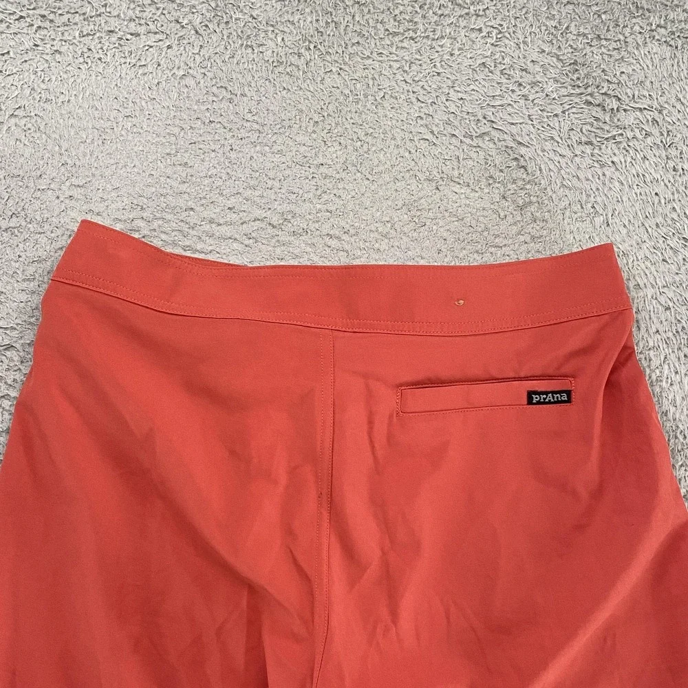 Prana Board Shorts Mens 30 Orange Quick Dry‎ Stretch Swim Trunks Beach Vacation